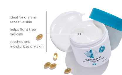 DERMISA VITAMIN E CREAM JAR 4OZ