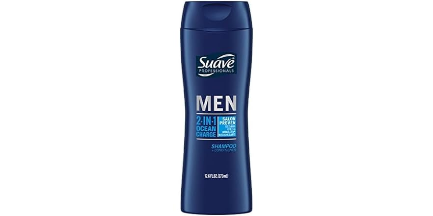 SUAVE MEN SHAMPOO 2N1 OCEAN CHARG 12.6OZ