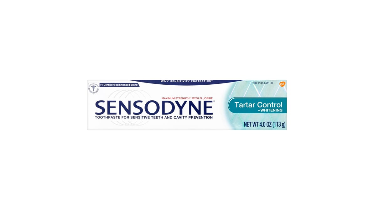SENSODYNE PASTE TARTAR CONTRL WHITEN 4OZ