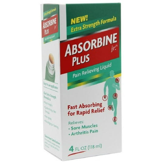 ABSORBINE JR PLUS PAIN RELIEF LIQ 4OZ