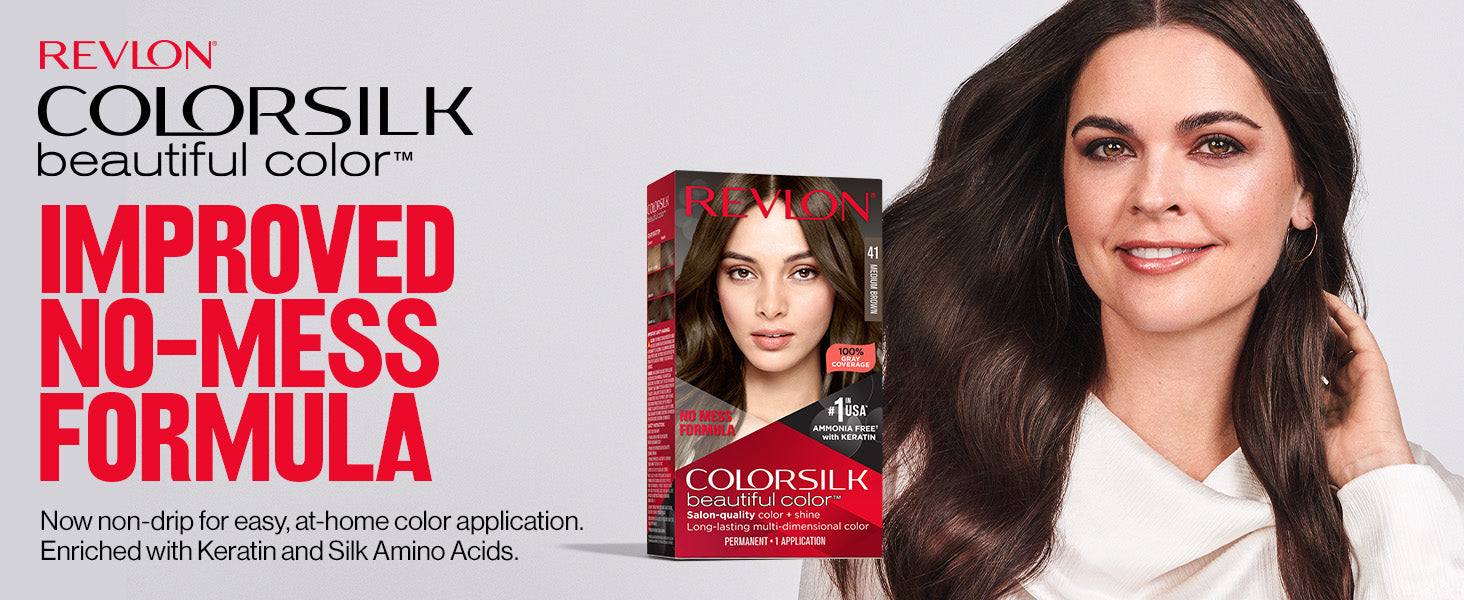 REVLON COLORSILK 57 LGHT GLD BRN H/C 1CT
