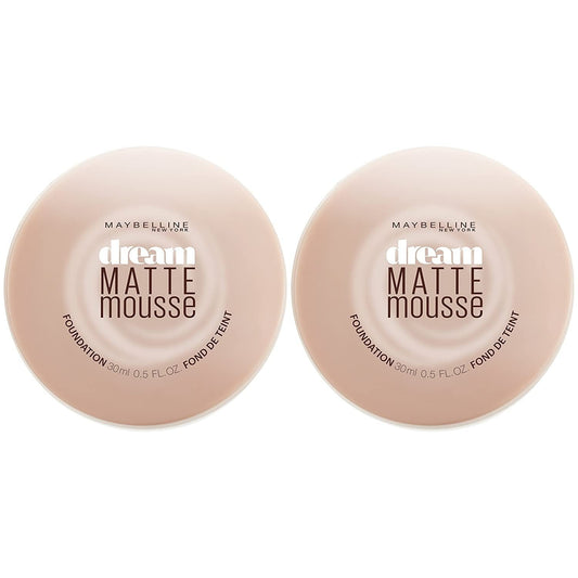 MAYBELLINE New York Dream Matte Mousse Foundation Makeup, Caramel, 0.64 oz