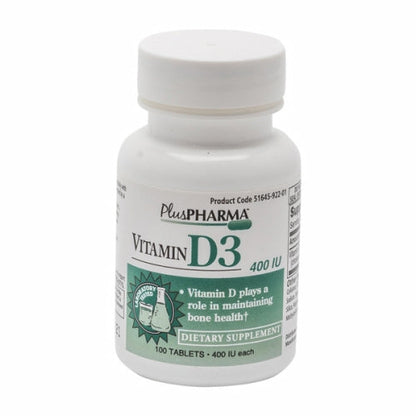 VIT D3 400IU HI POT TABS 100CT NAT TRU