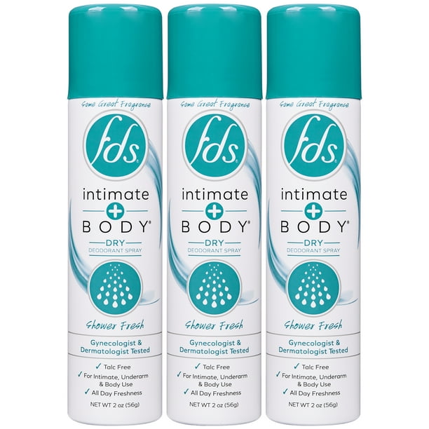 FDS SHOWER FRESH FEMININE SPRAY AER 2OZ