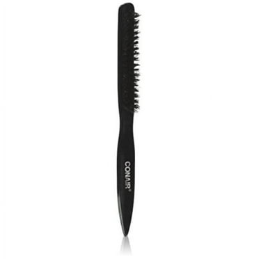 CONAIR Smooth & Shine Boar Bristle Grooming Hair Brush - Black