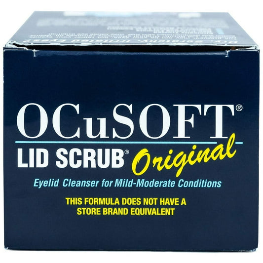 OCUSOFT EYE LID SCRUB PLUS PAD 30CT