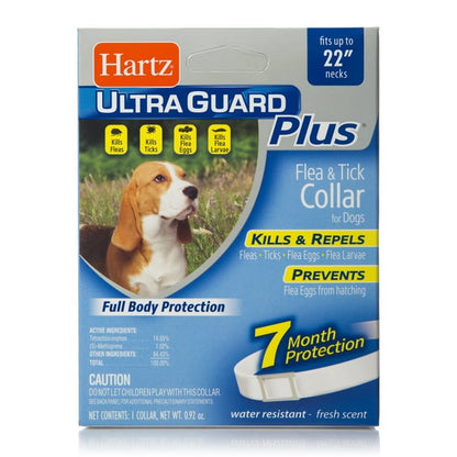 Hartz UltraGuard Pro Reflective Flea & Tick Collar for Dogs and Puppies