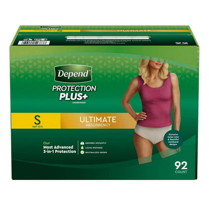 DEPEND UNDERWEAR MAXI SMALL WOMAN 2X19CT