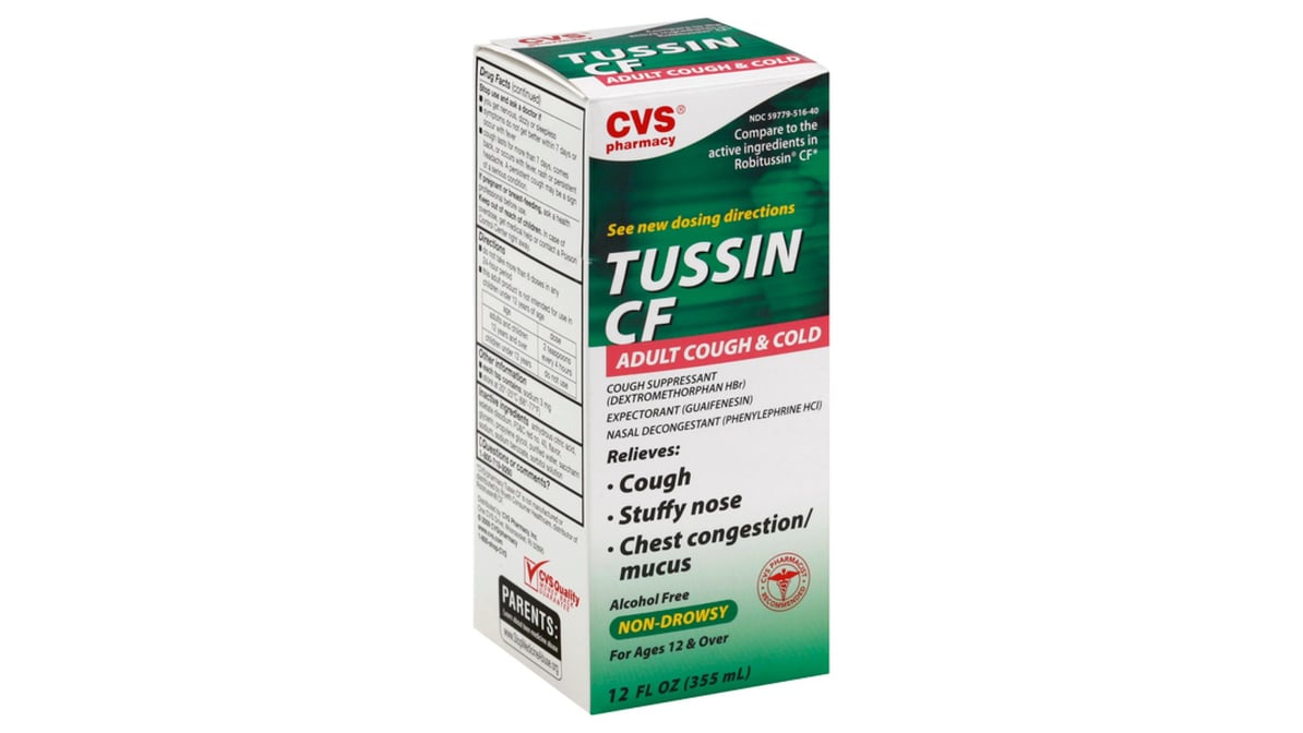 LDR TUSSIN COLD CF LQ118ML ADT AF