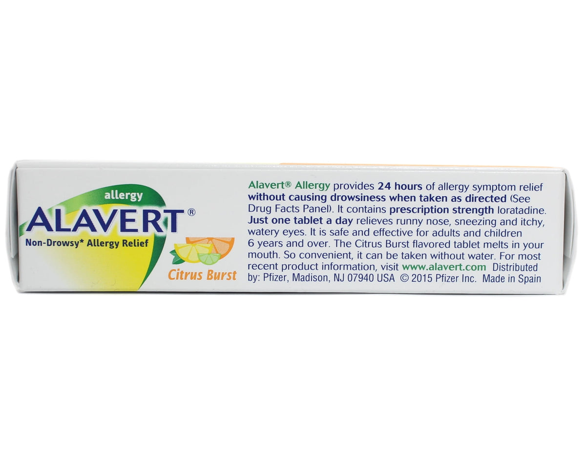 ALAVERT 24HR NON-DROWSY ODT TAB 60CT