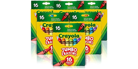 Crayola Jumbo Crayons, 16 count