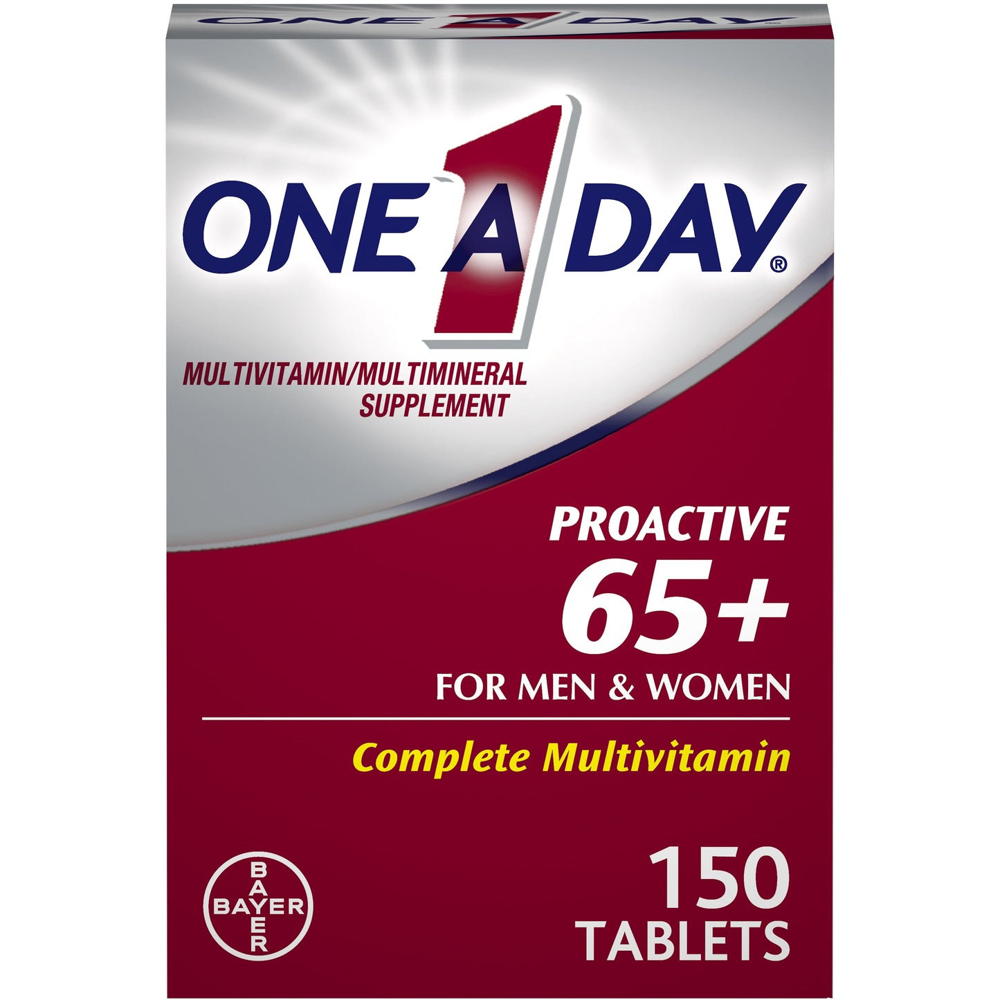 ONE-A-DAY PROACTIVE 65+ TABLETS 150CT