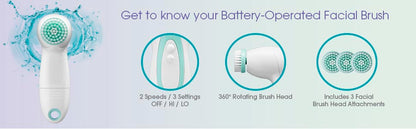 CONAIR True Glow Facial Cleansing Brush