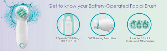 CONAIR True Glow Facial Cleansing Brush