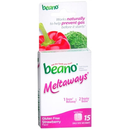 BEANO MELTAWAYS TD 15 STRAWBERRY