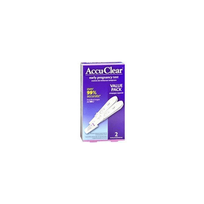 ACCU-CLEAR PREGNANCY TEST 2CT