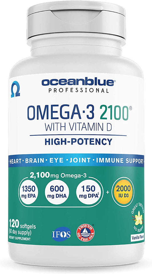 OMEGA-3 2100 W/VIT K2&D3 GC 60SFG