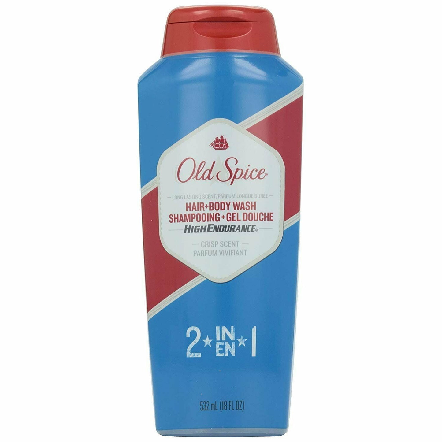 OLD SPICE BODY WASH HI ENDR +HAIR 18OZ