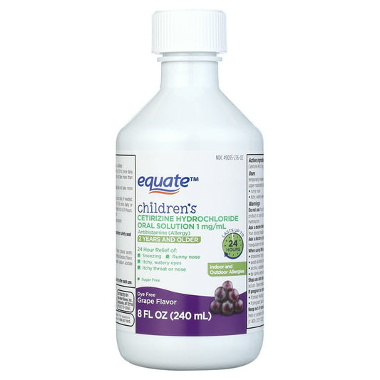 CETIRIZINE HCL CHILD 1MG-ML SOL 118ML