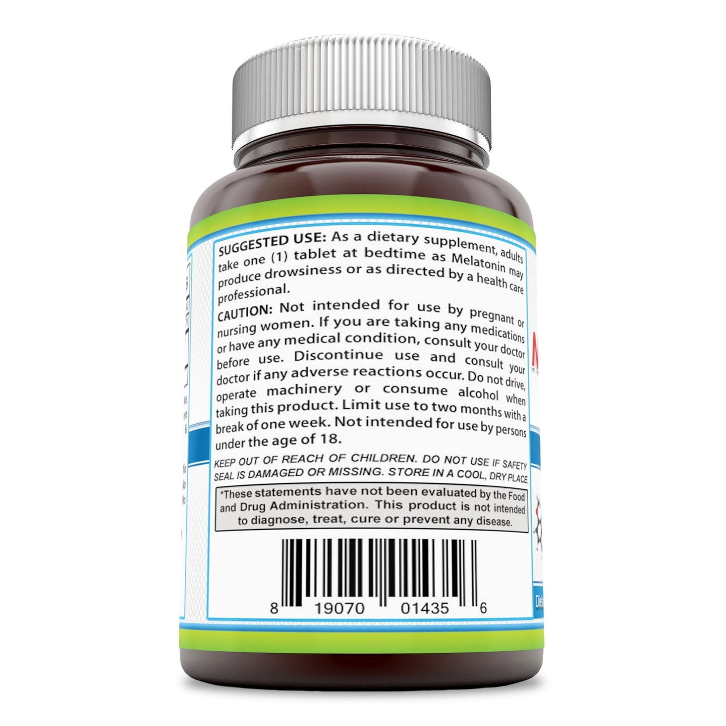 N/B MELATONIN T/R 3 MG TAB