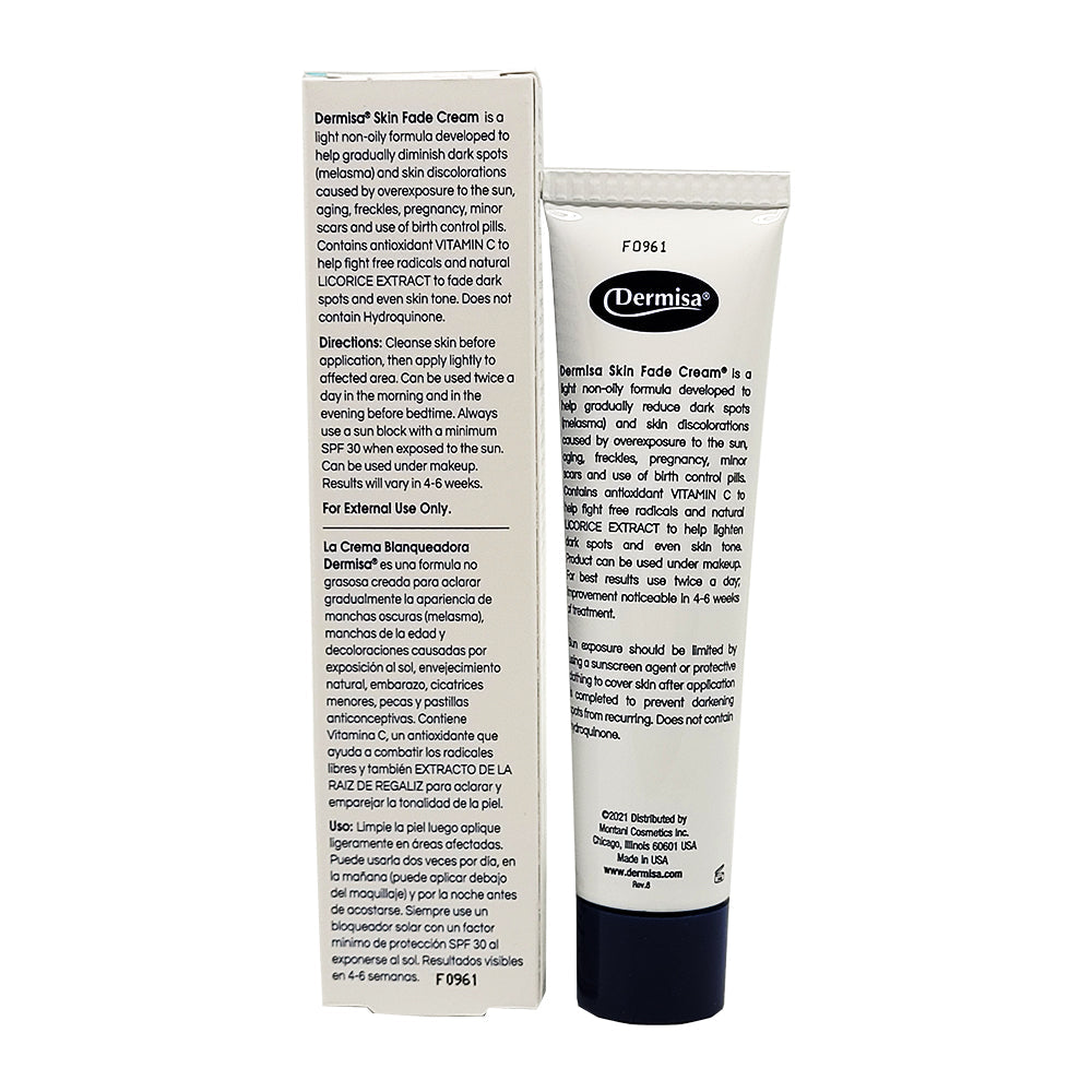 DERMISA SKIN FADE CREAM 1.78 OZ