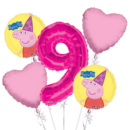 8 PEPPY BDAY 9" PLT