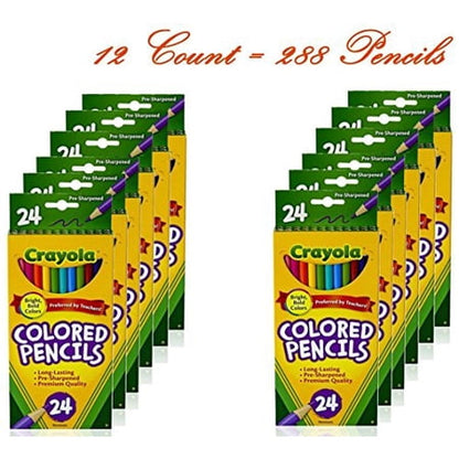 Crayola Colored Pencils, 24 count