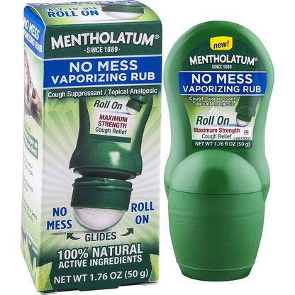 MENTHOLATUM NO MESS VAPOR RUB 1.96OZ