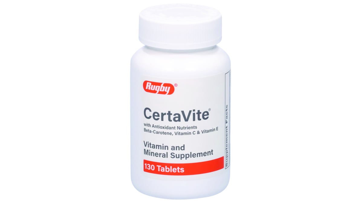 CERTAVAITE W/ ANTIOXIDANTS TAB 130