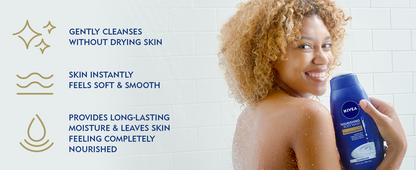 NIVEA B/W NOURISHING CARE LQ 20OZ