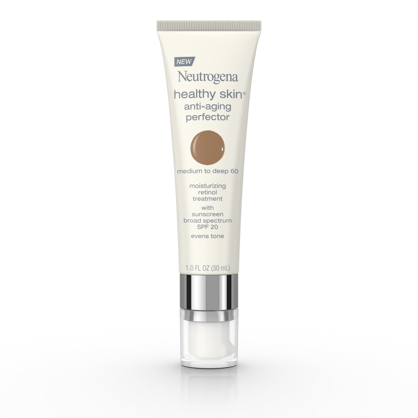 Neutrogena Healthy Skin Anti-Aging Moisturizer, Medium/Deep, 1 fl. oz