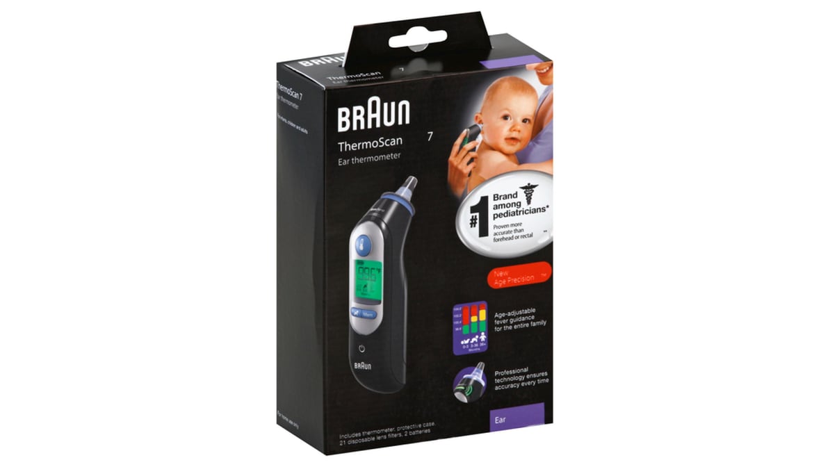 BRAUN THERMOSCAN 7 EAR THERMOMETER
