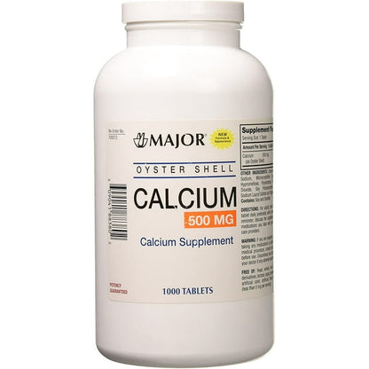 OYSTER SHELL TB 500MG 250