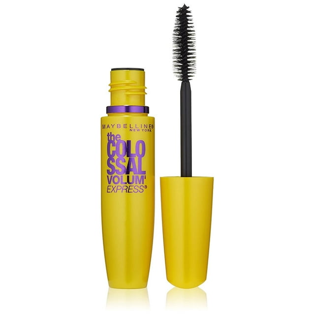 MAYBELLINE New York The Colossal Washable Mascara, 232 Glam Brown, 0.31 oz