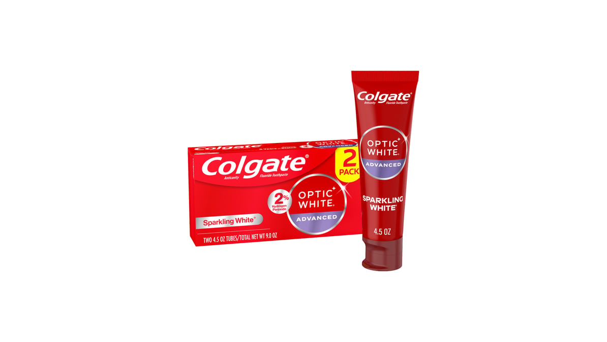COLGATE OPTIC WHITE ADV T/P SP WHT 4.5OZ