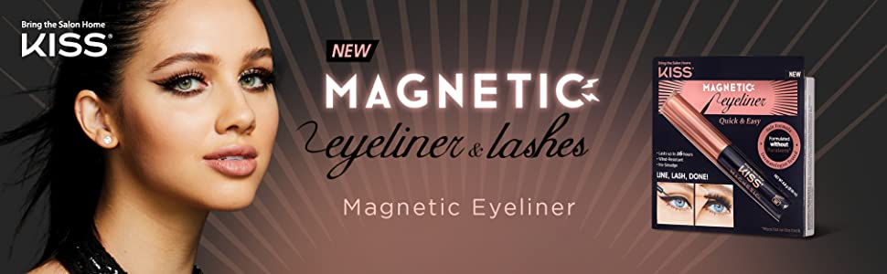 KISS Biotin Infused Magnetic Eyeliner and Lash Kit - Charm