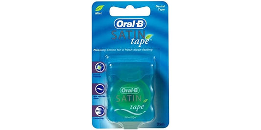 ORAL B FLOSS TAPE SATIN MINT 27YD