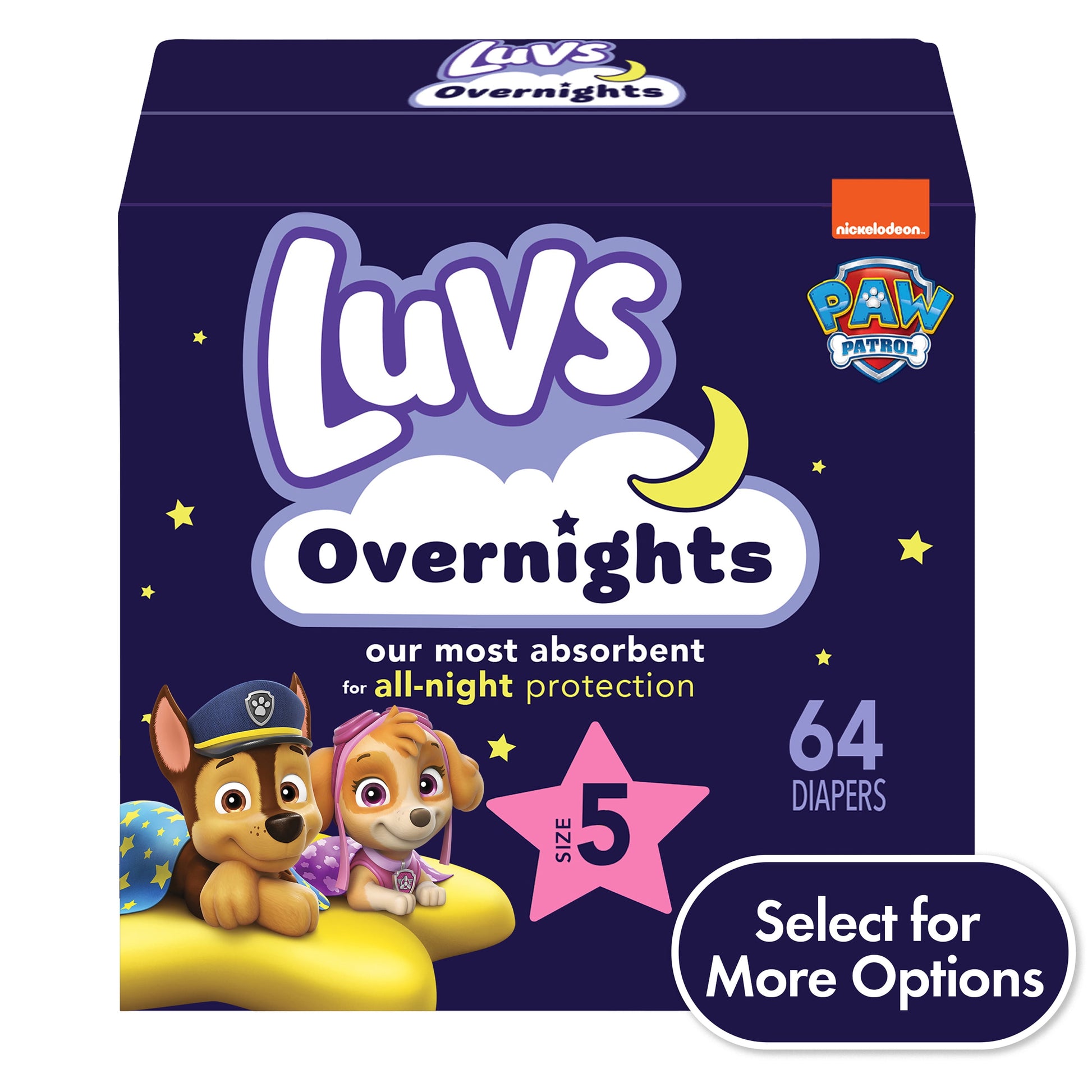 LUVS DAY AND NIGHT SIZE 5 DPR 124 DS