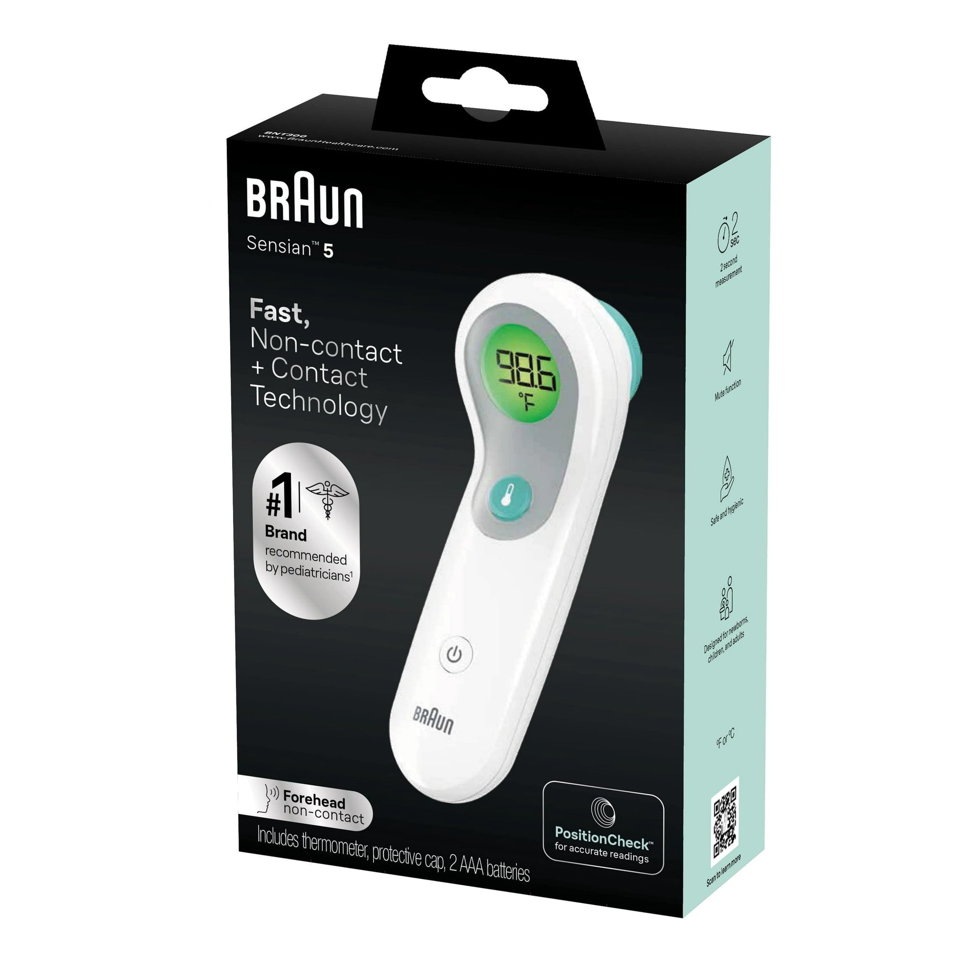 BRAUN THERMOMETER EQ N/TCH FHD
