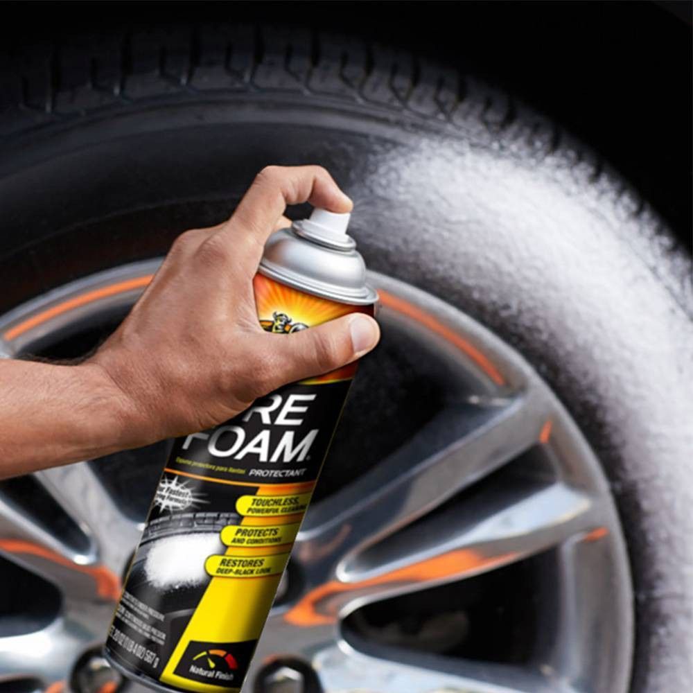 Armor All Tire Foam Automotive Wheel Cleaner, 20 oz