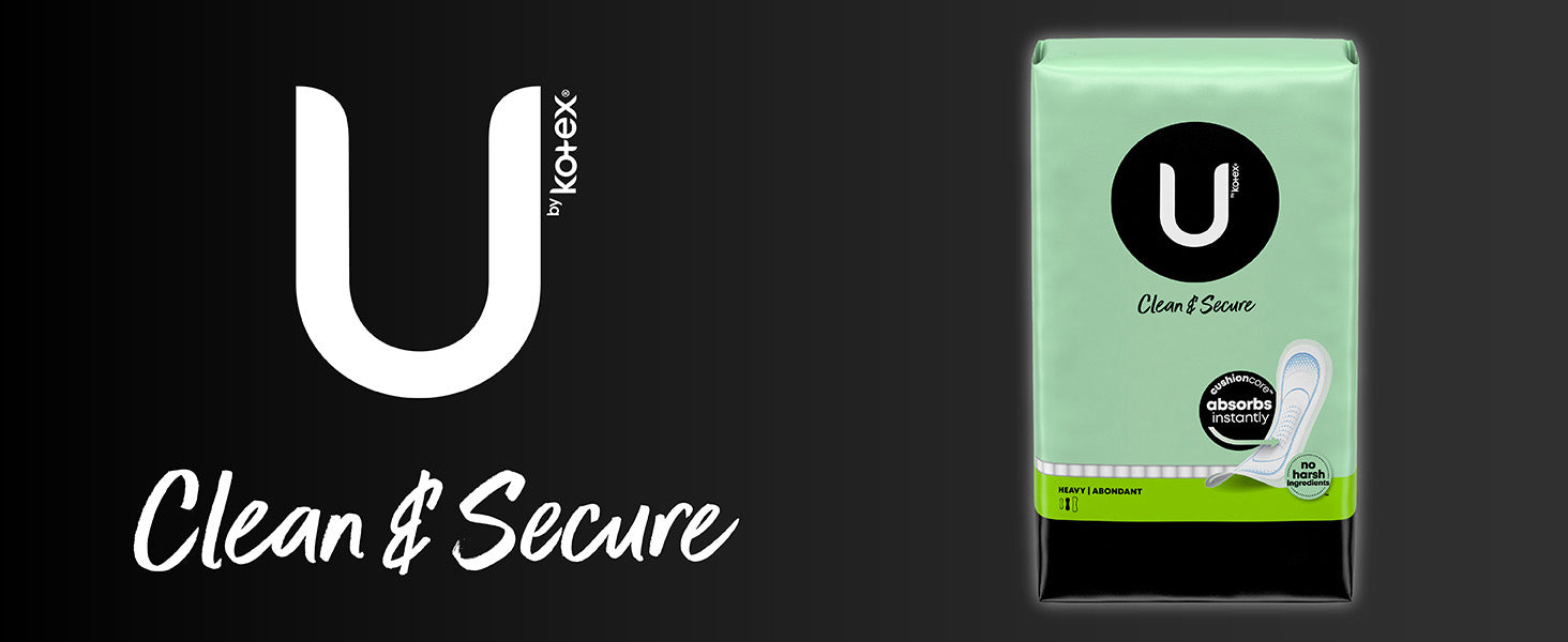 U BY KOTEX SPRM ULTR THIN OVRNT PAD 6X13