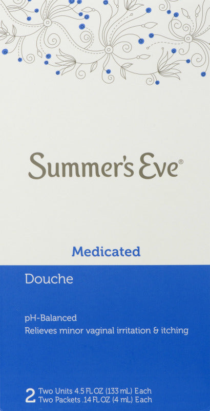 Summers Eve Douche Twin 4.5oz Medicated