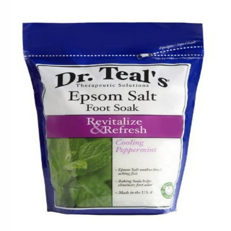 DR. TEAL'S PEPPERMINT FOOT SOAK 2 LB