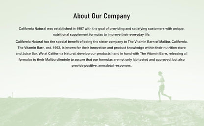 CALIFORNIA NATURAL IMMUNITY SHOTS