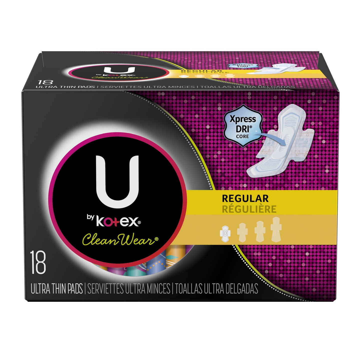 U BY KOTEX CLEAN WEAR PA 32 RG