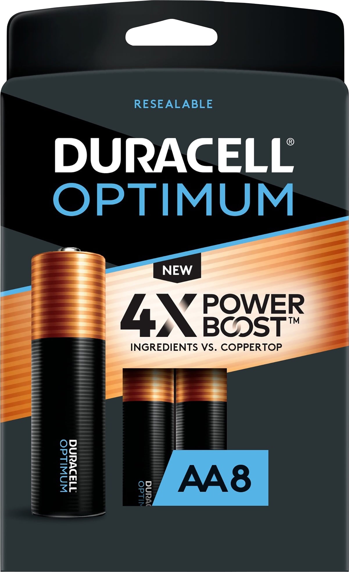 BATTERY DURACELL AA 8