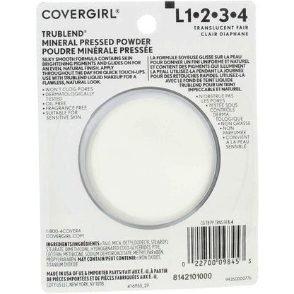 COVERGIRL TruBlend Pressed Powder - 001 Translucent Fair
