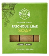 CRATE 61 BAR SOAP,PATCHOULI LIME