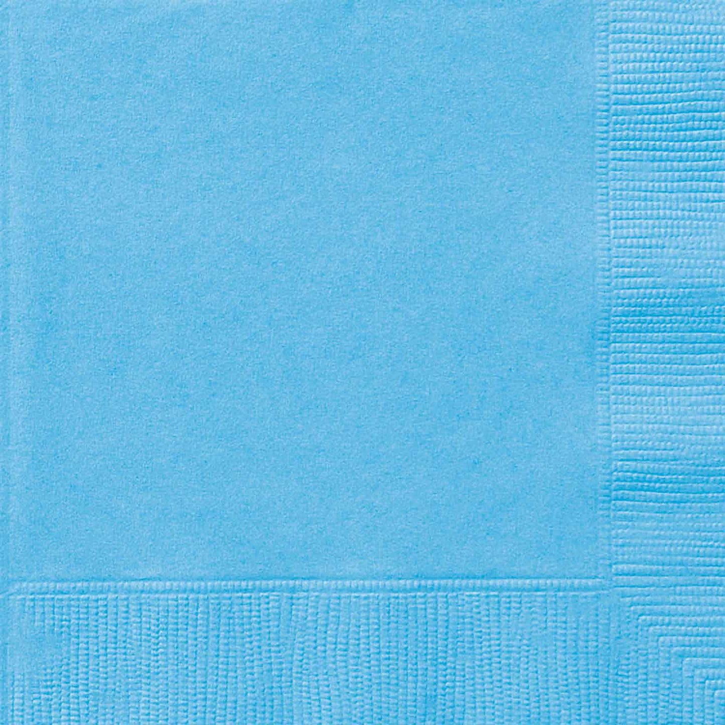 SENSATIONS Beverage Napkins - Spa Blue, 40 count