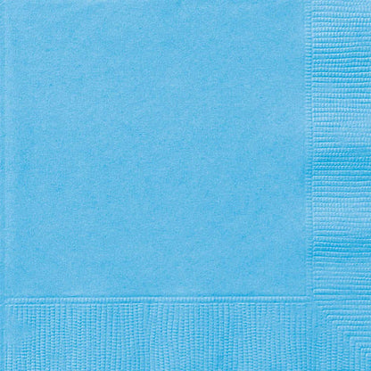 SENSATIONS Beverage Napkins - Spa Blue, 40 count